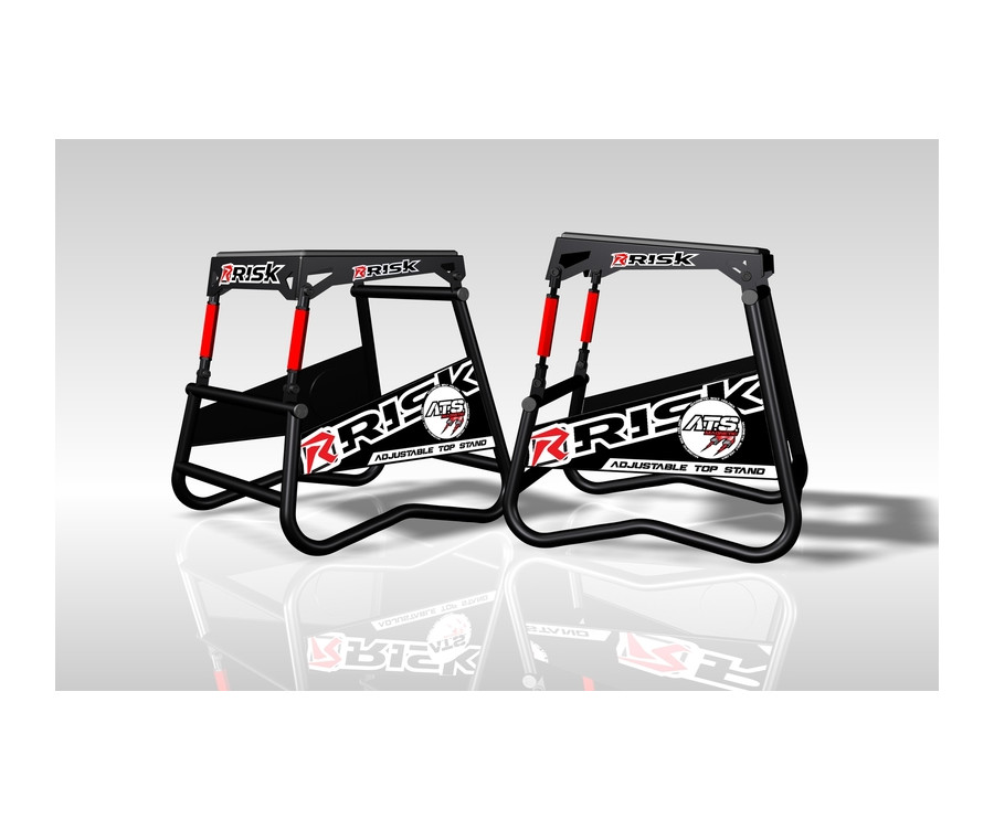 Lève moto RISK RACING A.T.S. inclinaison réglable avec plaque aimantée - 1070734