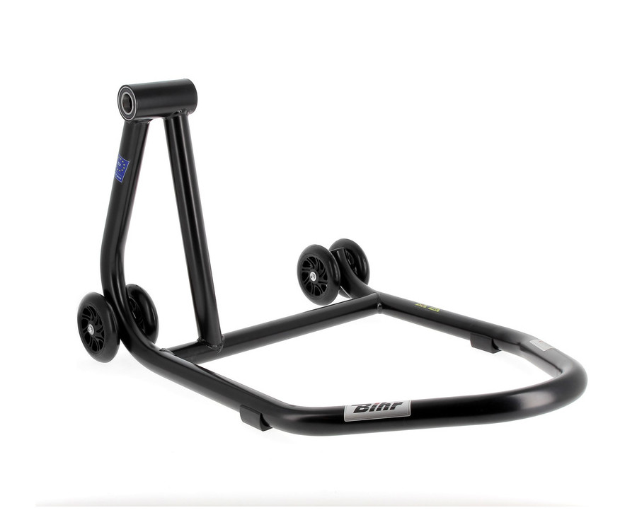 Béquille monobras gauche BIHR Home Track noir mat roues noir - 3032145