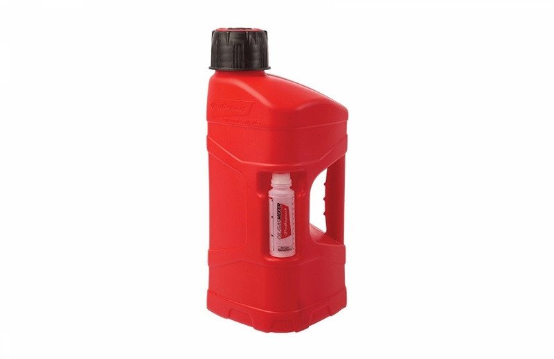POLISPORT 8460000002 - ProOctane Bidon d'essence homologuée 20L avec système de Remplissage Rapide Durable et résistant avec Bouchon Anti-éclaboussures en Couleur Rouge