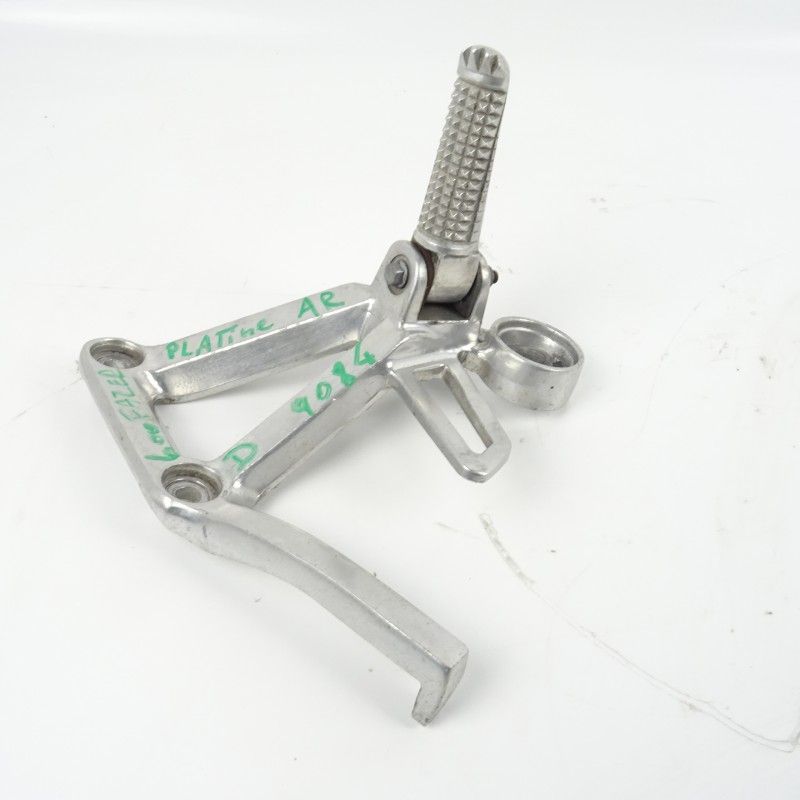 Platine arrière droite + repose pied Yamaha 600 FAZER 1999 - CTM-9084-011