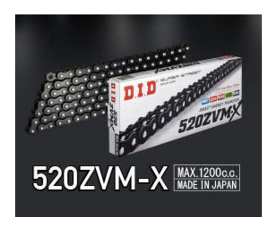 Chaîne de transmission D.I.D 520ZVM-X X-Ring 520 - 1095977011
