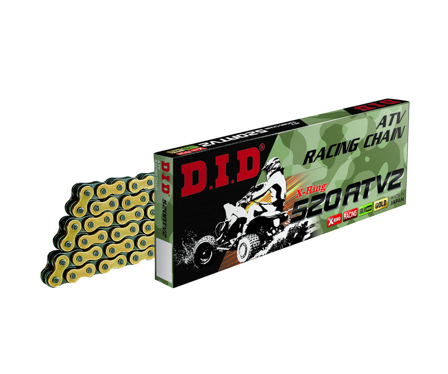 Chaîne de transmission D.I.D 520ATV2 X-Ring 520 - 1077350005