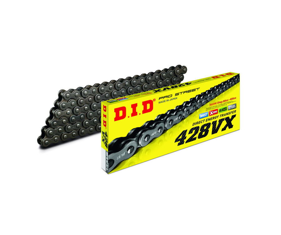 Kit chaîne DID/JT 428NZ 14/46 standard - couronne standard