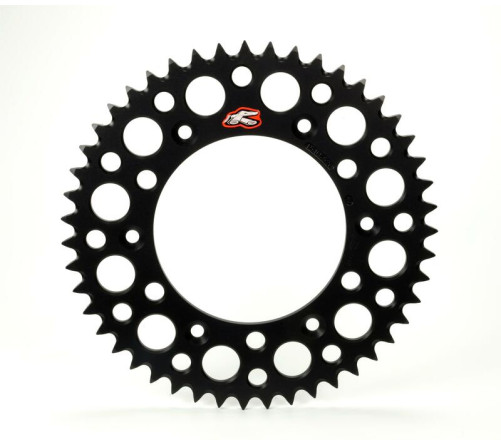 Couronne RENTHAL aluminium Ultra-Light anti-boue 224U - 520