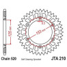 Couronne JT SPROCKETS aluminium ultra-light anti-boue 210 - 520 - 1096566001