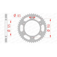 Couronne AFAM acier standard 71304 - 520 Couronne AFAM acier standard 71304 - 520