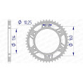 Couronne AFAM aluminium Ultra-Light 11618 - 520 Couronne AFAM aluminium Ultra-Light 11618 - 520