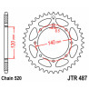 Couronne JT SPROCKETS acier standard 487 - 520 - 1075514003