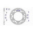 Couronne AFAM aluminium Ultra-Light anti-boue 17206520 Couronne AFAM aluminium Ultra-Light anti-boue 17206520