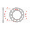 Couronne AFAM acier standard 16204 - 520 - 1074556003