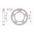 Couronne AFAM acier standard 10508 - 530 Couronne AFAM acier standard 10508 - 530