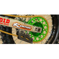 Couronne RENTHAL aluminium Ultra-Light anti-boue 112U - 520 Couronne RENTHAL aluminium Ultra-Light anti-boue 112U - 520
