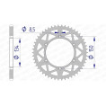 Couronne AFAM aluminium 17206520 Couronne AFAM aluminium 17206520