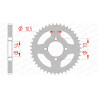 Couronne AFAM acier standard 10229 - 428 - 1074339001