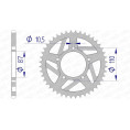 Couronne AFAM aluminium 15405 - 520 Couronne AFAM aluminium 15405 - 520