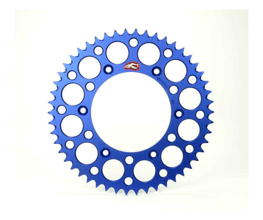 Couronne RENTHAL aluminium Ultra-Light anti-boue 441U - 428 Couronne RENTHAL aluminium Ultra-Light anti-boue 441U - 428