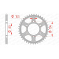 Couronne AFAM acier standard 16504 - 520 Couronne AFAM acier standard 16504 - 520