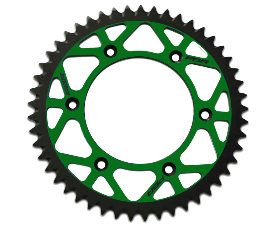 Couronne PBR Twin Color aluminium ultra-light anti-boue anodisé dur 489 - 520 - 1096611005