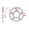 Couronne AFAM acier standard 14404 - 525 - 1074514001