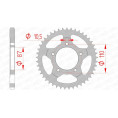 Couronne AFAM acier standard 14404 - 525 Couronne AFAM acier standard 14404 - 525