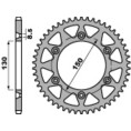 Couronne PBR acier C45 standard 270 - 520 Couronne PBR acier C45 standard 270 - 520