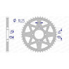 Couronne AFAM aluminium 15310 - 520 - 1074543001