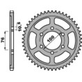 Couronne PBR acier C45 standard 825 - 530 Couronne PBR acier C45 standard 825 - 530
