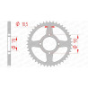 Couronne AFAM acier standard 16310 - 520 - 1074562001