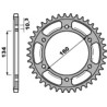 Couronne PBR acier C45 standard 4405 - 525 - 1075549004