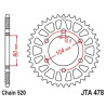 Couronne JT SPROCKETS aluminium ultra-light anti-boue 478 - 520 - 1096571003