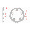 Couronne AFAM acier standard 86500 - 525 - 1074755001