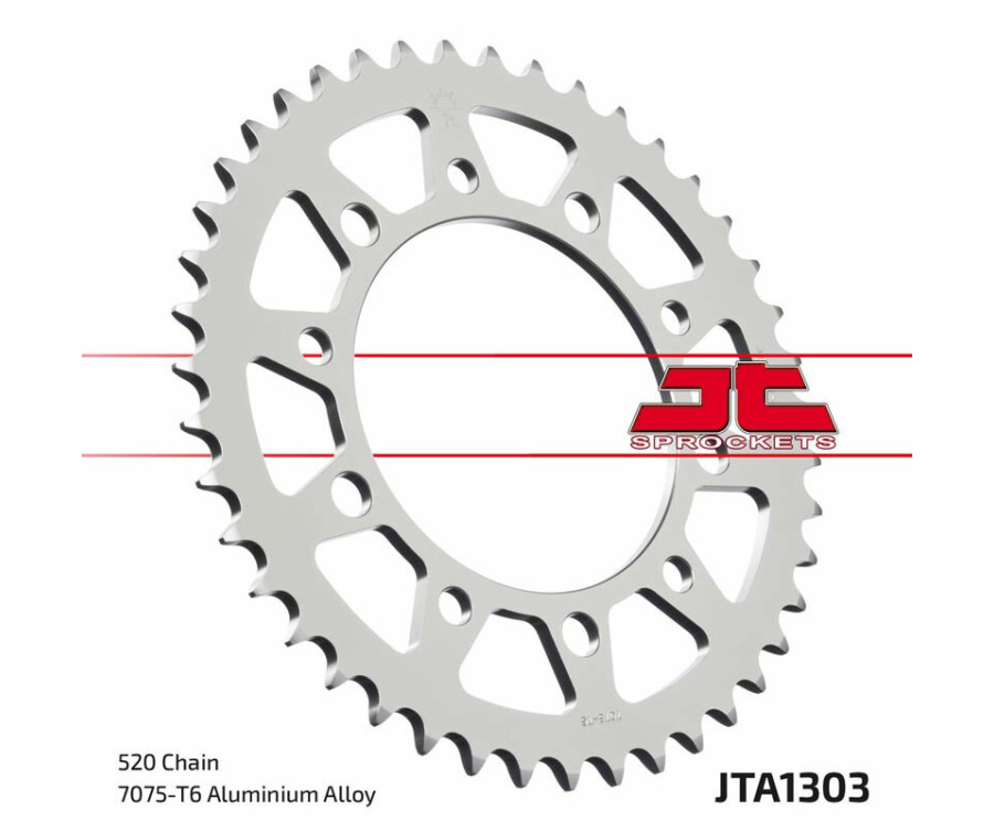Couronne JT SPROCKETS aluminium ultra-light 1303 - 520 - 1096558004