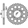 Couronne PBR acier C45 standard 501 - 630 - 1075415003