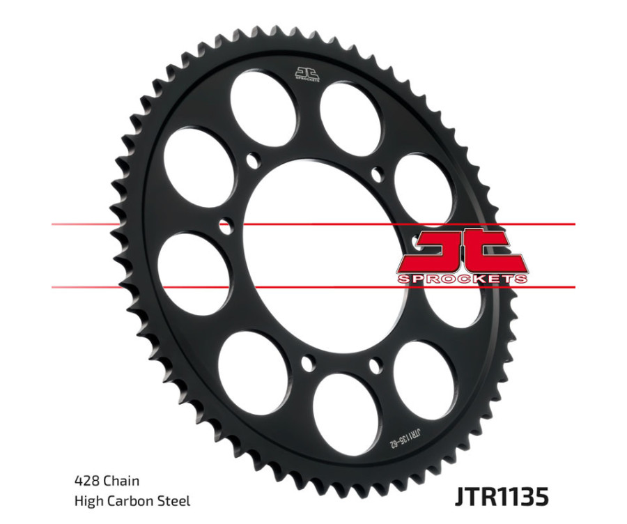 Couronne JT SPROCKETS acier standard 1135 - 428 - 1126650001