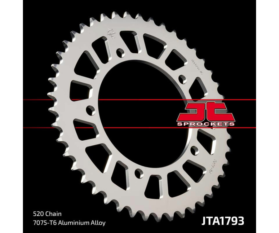 Couronne JT SPROCKETS aluminium ultra-light 1793 - 520 Couronne JT SPROCKETS aluminium ultra-light 1793 - 520