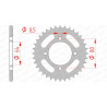 Couronne AFAM acier standard 12101 - 420 - 1074404005