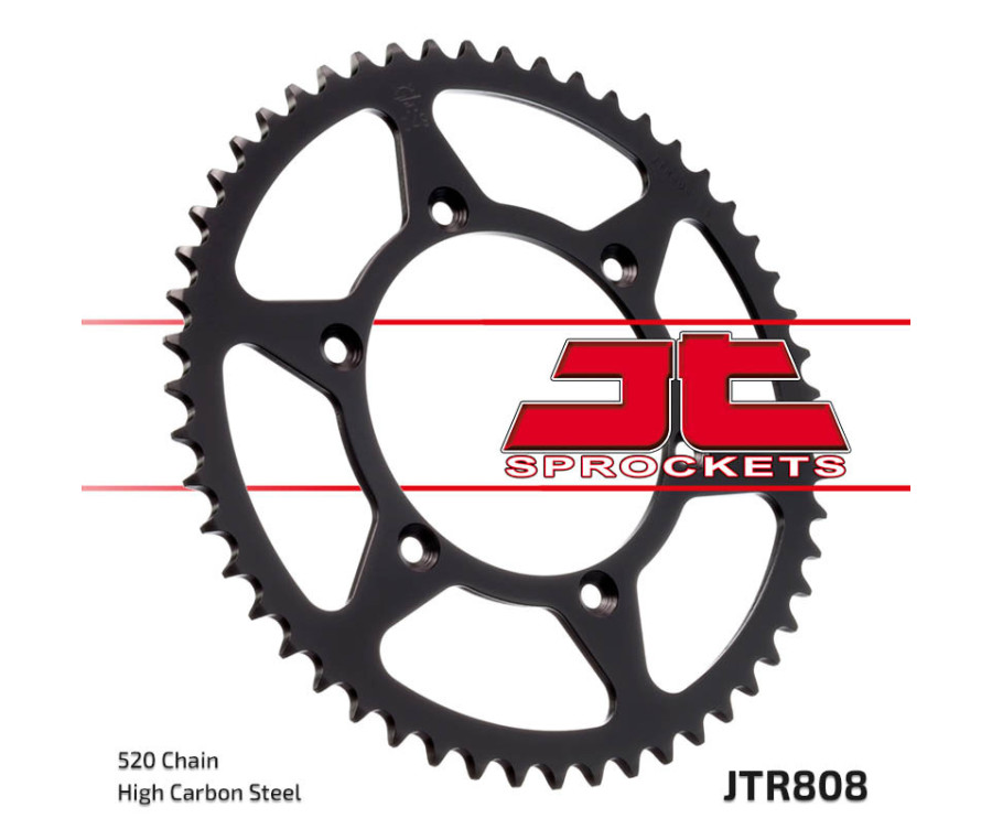 Couronne JT SPROCKETS acier anti-boue 808 - 520 - 1075485001