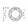 Couronne AFAM aluminium Ultra-Light anti-boue 15206 - 520 - 1074538001