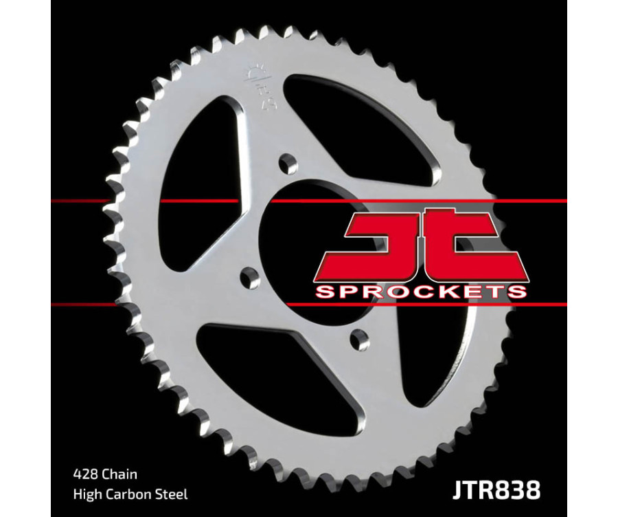 Couronne JT SPROCKETS acier standard 838 - 428 - 1075151007