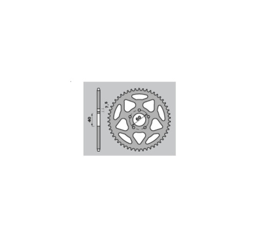 Couronne PBR acier C45 standard 4421 - 428 - 1125395002