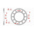 Couronne AFAM acier anti-boue 12323 - 520 Couronne AFAM acier anti-boue 12323 - 520