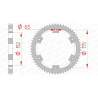 Couronne AFAM acier standard 12207 - 428 - 1074414002