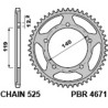 Couronne PBR acier C45 standard 4671 - 525 - 1118927001