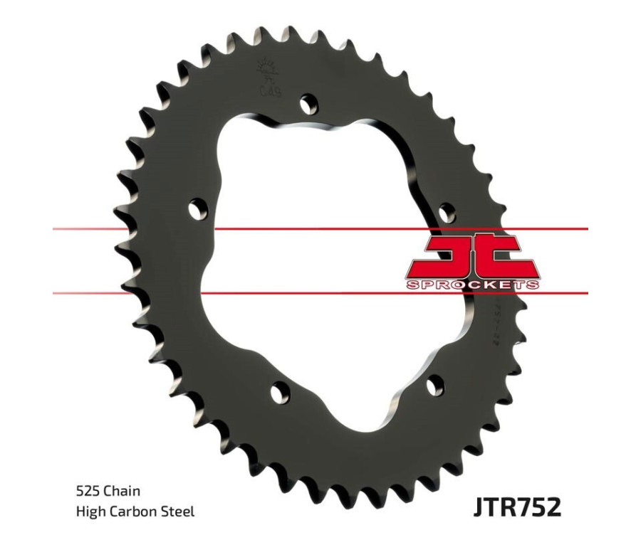 Couronne JT SPROCKETS acier 752 - 525 - 1075106003
