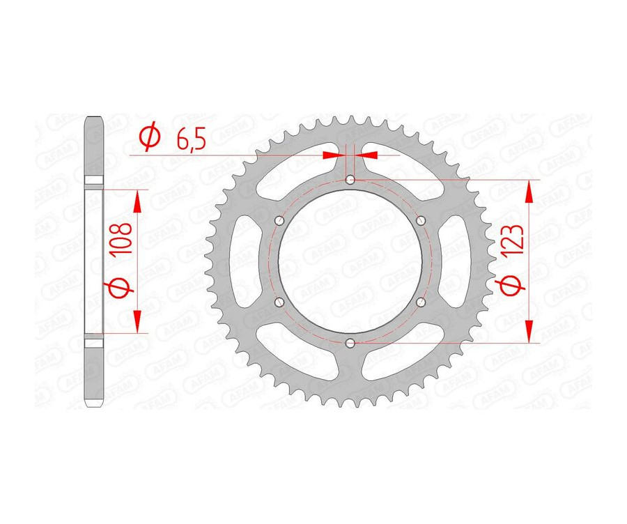 Couronne AFAM acier standard 92114 - 420 - 1074769002