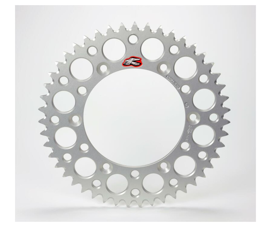 Couronne RENTHAL aluminium Ultra-Light anti-boue 191U - 420 Couronne RENTHAL aluminium Ultra-Light anti-boue 191U - 420