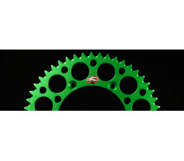 Couronne RENTHAL aluminium Ultra-Light anti-boue 191U - 420