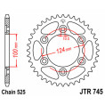 Couronne JT SPROCKETS acier standard 745 - 525 Couronne JT SPROCKETS acier standard 745 - 525
