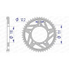 Couronne AFAM aluminium 165800 - 525 - 1074577006