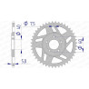 Couronne AFAM aluminium 72103 - 415 - 1074728001